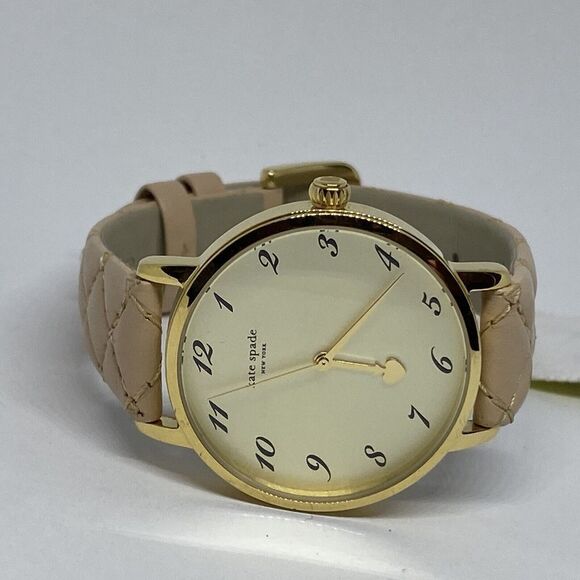 Kate Spade New York Metro 0785 Women\'s Beige Leather Analog Dial Watch MP616 main image 8